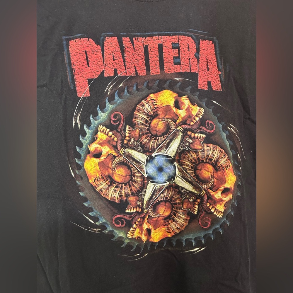 VTG Pantera 2006 Tour Circle Skull Concert Tee - Picture 2 of 5